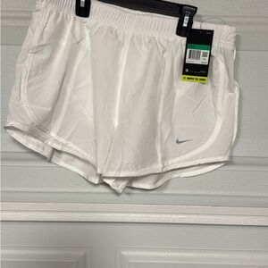 Nike Women's Athletic White Shorts